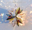 m/w Swarovski RARE Crystal Sunset and Clear Star S