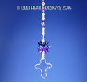 m/w Rare 44mm Swarovski Cross Blues Top Suncatcher