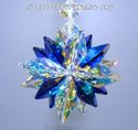 m/w Swarovski Rare COBALT AB SUPER STAR Ornament S