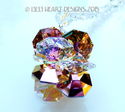 m/w Swarovski RARE Crystal Sunset and Clear Star S