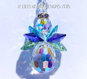  m/w Swarovski Rare Pear Peacock AB Wings Angel Su