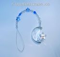 Fine Crystal 40mm Moon and Stars Sapphire Strand S