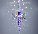 m/w Swarovski Crystal RARE Beads PURPLE DRAGONFLY 