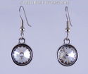 m/w Swarovski Rivoli Dangle Earrings 11mm You Choo