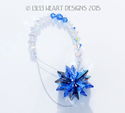 m/w Swarovski RARE Malibu Blue and Sapphire Star S