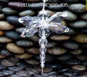 m/w Swarovski Chakra Rainbow Making Dragonfly Sunc