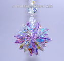 m/w Swarovski Mini SUPER STAR AB Violet Car Charm 