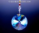 Starflower 45mm AB Sun Catcher m/w Swarovski Chakr