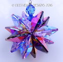 m/w Swarovski RARE Bermuda Blue and Violet Star Su