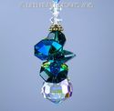  m/w Swarovski RARE Luck of the Irish Green Angel 