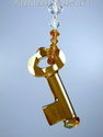 m/w Swarovski Crystal 50mm Copper Yoko Ono Key Sun