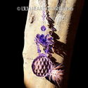 m/w Swarovski 40mm Violet *Floating Lotus Ball* Su