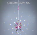 m/w Swarovski Mini Mozart Ball Pineapple Lt. Rose 