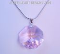 m/w Swarovski RARE Necklace Rosaline Pink BIG Octa