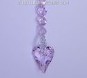 m/w Swarovski Rosaline Pink Wild Heart RARE Beads 