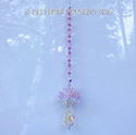 m/w Swarovski Aurora RARE 44mm AB Pink Pendulum Su