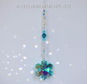 m/w Swarovski AB AQUA RARE Disontinued Snowflake S