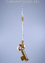 m/w Swarovski Crystal 50mm Copper Yoko Ono Key Sun
