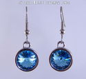 m/w Swarovski Rivoli Dangle Earrings 11mm You Choo