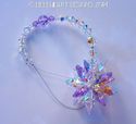 m/w Swarovski Rare Violet AB SUPER STAR Ornament S