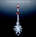  m/w Swarovski RARE Lt. Ed. RED HEART LOVE ANGEL S