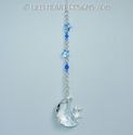 Fine Crystal 40mm Moon and Stars Sapphire Strand S
