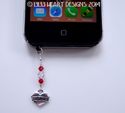 m/w Swarovski Smart Phone Jewel LOVE HEART Iphone 