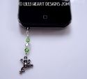  m/w Swarovski Smart Phone Jewel FROG Fun Stocking