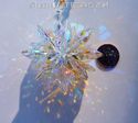 m/w Swarovski Aurora Borealis SUPER STAR Ornament 