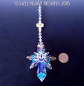  m/w Swarovski BIG AB Guardian ANGEL with a CROSS 