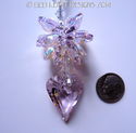m/w Swarovski ROSALINE PINK Wild Heart AB Star Sun