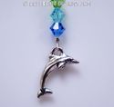 m/w Swarovski Smart Phone Jewel DOLPHIN Dust Plug 