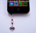 m/w Swarovski Smart Phone Jewel LOVE HEART Iphone 