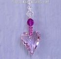 m/w Swarovski ROSALINE PINK Wild Heart + Fuschia S