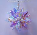 m/w Swarovski Rare Violet AB SUPER STAR Ornament S
