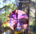 Starflower 45mm AB Sun Catcher m/w Swarovski Chakr