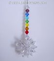 m/w Swarovski Crystal Mini Suncatcher Chakra Color