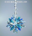 m/w Swarovski Clear Sapphire and Aqua SUPER STAR S