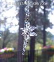 Dragonfly Rainbow Suncatcher m/w Swarovski Crystal