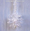  Made/w Swarovski Crystal Elegant Clear Sunburst S