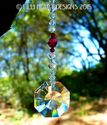 m/w Swarovski RARE 6208 Clear Sunburst Red Beads S