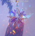 m/w Swarovski Rare Violet AB SUPER STAR Ornament S