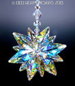 m/w Swarovski Crystal BIG AB 24mm Lily Octagon Sun