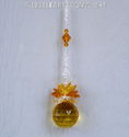 m/w Swarovski Crystal 30mm Sunny Topaz Pineapple S