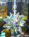 m/w Swarovski Crystal BIG AB 24mm Lily Octagon Sun