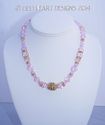 m/w Swarovski RARE Discontinued Rosaline Pink Bead