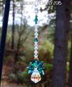  m/w Swarovski RARE Luck of the Irish Green Angel 