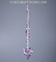 m/w Swarovski Rosaline Pink Wild Heart RARE Beads 