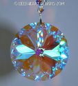 Starflower 45mm AB Sun Catcher m/w Swarovski Chakr