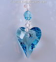 m/w Swarovski AQUA Wild Heart with 5 Aqua Hearts S